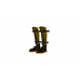 Dokuganryu's Samurai Boots (Golden, Men)